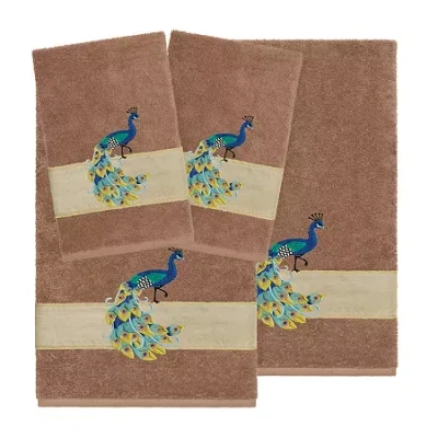 Linum Home Textiles Penelope 4-pc. Bath Towel Set In Brown