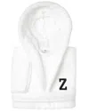 Linum Home Textiles Personalized Linum Kids Large Super Plush Hooded Bathrobe  With Black Bookman Fo