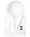 Linum Home Textiles Personalized Linum Kids Large Super Plush Hooded Bathrobe  With Black Bookman Fo