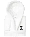 Linum Home Textiles Personalized Linum Kids Small Super Plush Hooded Bathrobe  With Black Bookman Fo