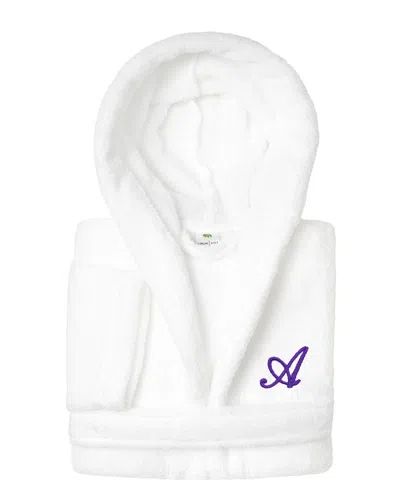 Linum Home Textiles Personalized Linum Kids Super Plush Hooded Bathrob In Multi