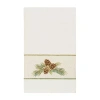 Linum Home Textiles Pierre Embellished Embellished Floral Bath Towel In Sand