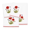 Linum Home Textiles Polly Embellished 4-pc. Bath Towel Set In White