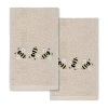Linum Home Textiles Primavera Embroidered 2-pc. Hand Towel In Neutral