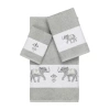 Linum Home Textiles Quinn 3-pc. Bath Towel Set In Gray
