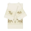 Linum Home Textiles Quinn 3-pc. Bath Towel Set In Sand