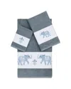 Linum Home Textiles Quinn Turkish Cotton 3pc Embellished Towel Set