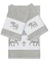 Linum Home Textiles Quinn Turkish Cotton 3pc Embellished Towel Set