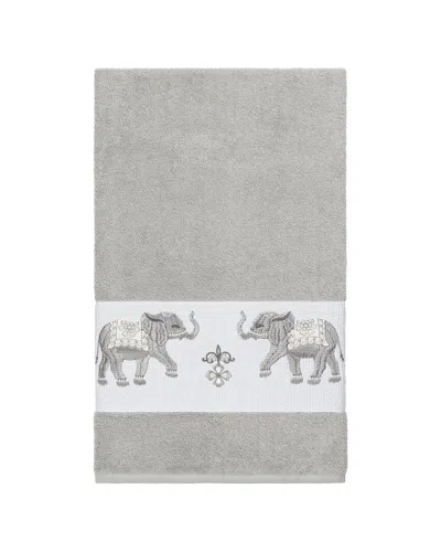 Linum Home Textiles Quinn Turkish Cotton Embellished Bath Towel