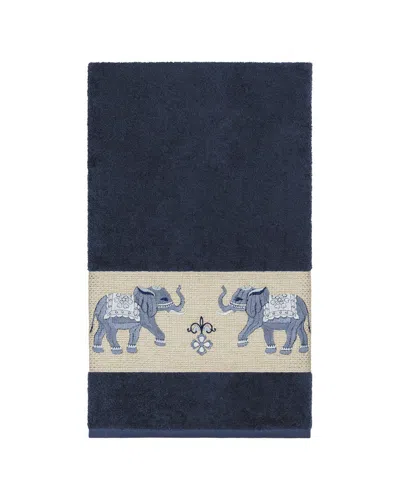 Linum Home Textiles Quinn Turkish Cotton Embellished Bath Towel