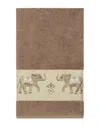 Linum Home Textiles Quinn Turkish Cotton Embellished Bath Towel