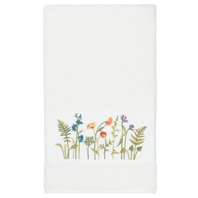 Linum Home Textiles Serenity Turkish Cotton Bath Towel In White