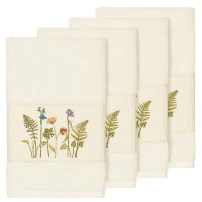 Linum Home Textiles Serenity Turkish Cotton Hand Towel In Cream