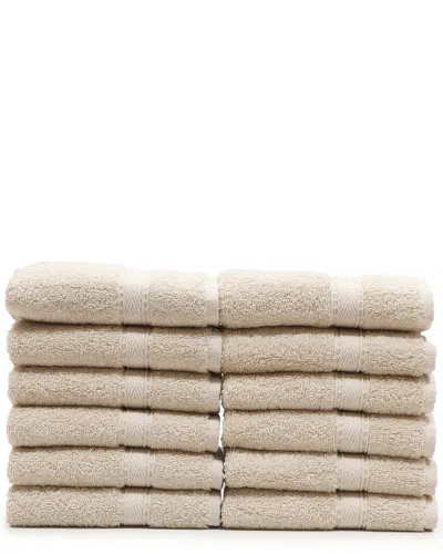 Linum Home Textiles Set Of 12 Sinemis Terry Washcloths