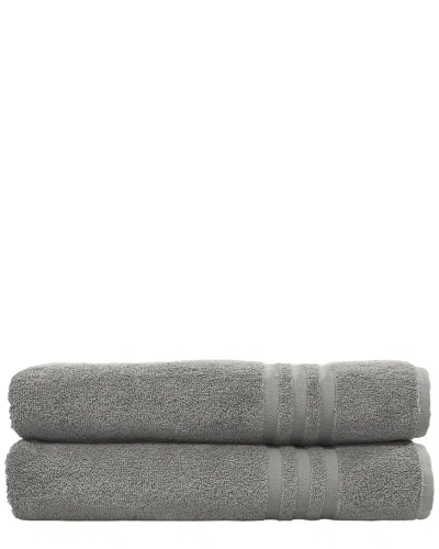 Linum Home Textiles Set Of 2 Denzi Turkish Cotton Bath Towels