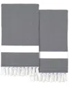 Linum Home Textiles Set Of 2 Diamond Turkish Cotton Pestemal Beach Towels