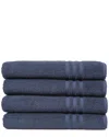 Linum Home Textiles Set Of 4 Denzi Turkish Cotton Bath Towels