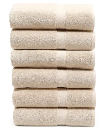 Linum Home Textiles Set Of 6 Sinemis Terry Bath Towels