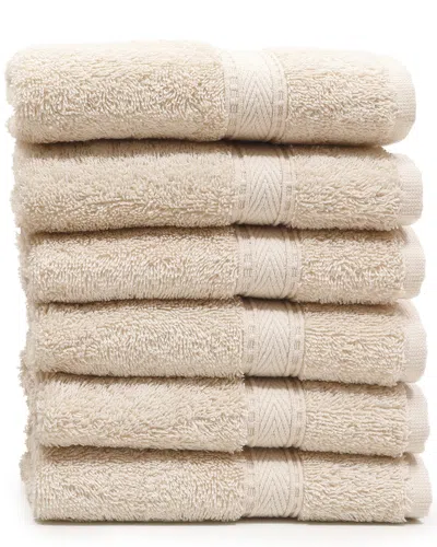 Linum Home Textiles Set Of 6 Sinemis Terry Washcloths