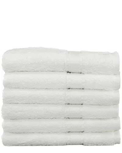 Linum Home Textiles Set Of 6 Terry Washcloths