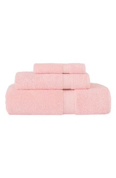 Linum Home Textiles Sinemis 3-piece Terry Towel Set In Pink