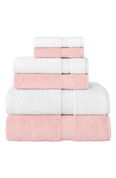 Linum Home Textiles Sinemis 6-piece Terry Towel Set In Pink