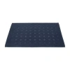 Linum Home Textiles Sinemis Circle Design Quick Dry Bath Rug In Blue