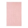 Linum Home Textiles Sinemis Circle Design Quick Dry Bath Rug In Pink