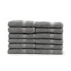 Linum Home Textiles Sinemis Terry 12-pc. Quick Dry Washcloth In Gray