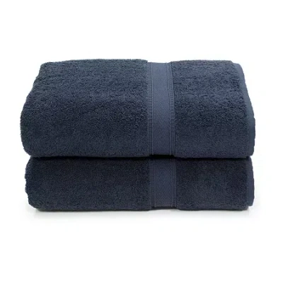 Linum Home Textiles Sinemis Terry 2-pc. Quick Dry Bath Towel In Blue