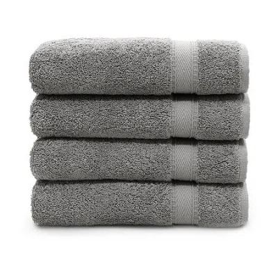Linum Home Textiles Sinemis Terry 4-pc. Hand Towel In Gray