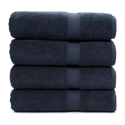 Linum Home Textiles Sinemis Terry 4-pc. Quick Dry Bath Towel In Blue