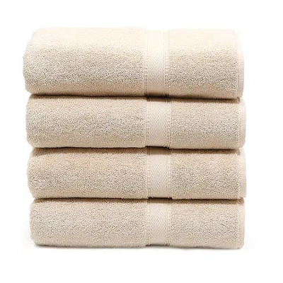 Linum Home Textiles Sinemis Terry 4-pc. Quick Dry Bath Towel In Neutral