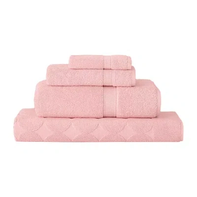 Linum Home Textiles Sinemis Terry 4-pc. Quick Dry Bath Towel Set In Pink