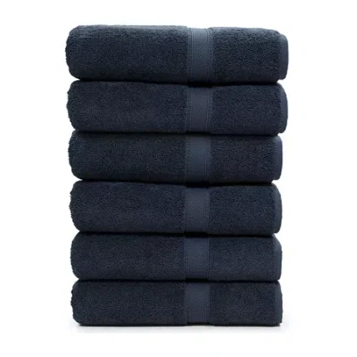 Linum Home Textiles Sinemis Terry 6-pc. Quick Dry Bath Towel In Blue