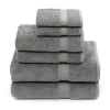 Linum Home Textiles Sinemis Terry 6-pc. Quick Dry Bath Towel Set In Gray