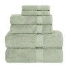 Linum Home Textiles Sinemis Terry 6-pc. Quick Dry Bath Towel Set In Green