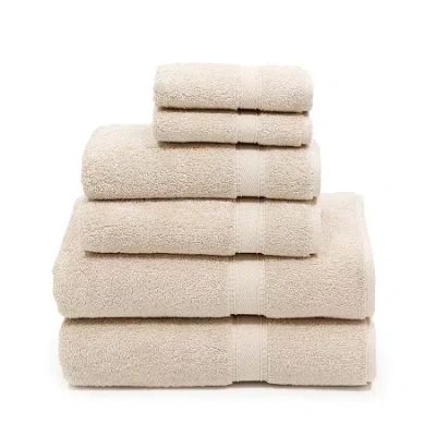 Linum Home Textiles Sinemis Terry 6-pc. Quick Dry Bath Towel Set In Neutral