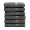 Linum Home Textiles Sinemis Terry 6-pc. Quick Dry Washcloth In Gray