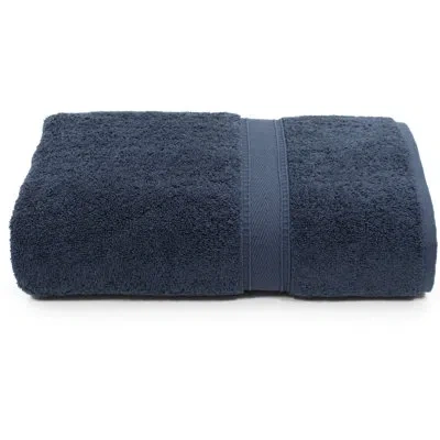 Linum Home Textiles Sinemis Turkish Cotton Bath Towel In Navy