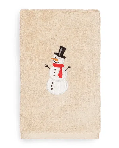 Linum Home Textiles Snowman Hand Towel