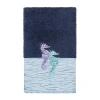 Linum Home Textiles Sofia Embellished Hand Towel In Blue