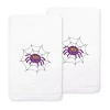 Linum Home Textiles Spider Embroidered 2-pc. Hand Towel In White