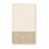 Linum Home Textiles Spots Embellished Embellished Cheetah Bath Towel In Sand