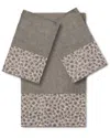Linum Home Textiles Spots Turkish Cotton 3pc Embellished Towel Set