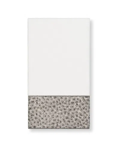 Linum Home Textiles Spots Turkish Cotton Embellished Bath Towel In Multi