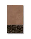 Linum Home Textiles Spots Turkish Cotton Embellished Bath Towel