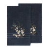 Linum Home Textiles Springtime Embellished 2-pc. Bath Towel Set In Blue