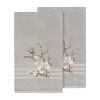 Linum Home Textiles Springtime Embellished 2-pc. Bath Towel Set In Brown