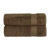 Linum Home Textiles Starlight Terry 2-pc. Quick Dry Bath Towel In Brown